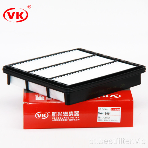 Substituição do filtro do filtro de ar automotivo 28113-3B001 para H-yundai